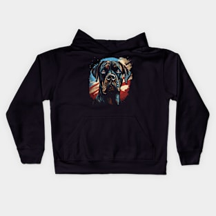 Patriotic Boxer Kids Hoodie